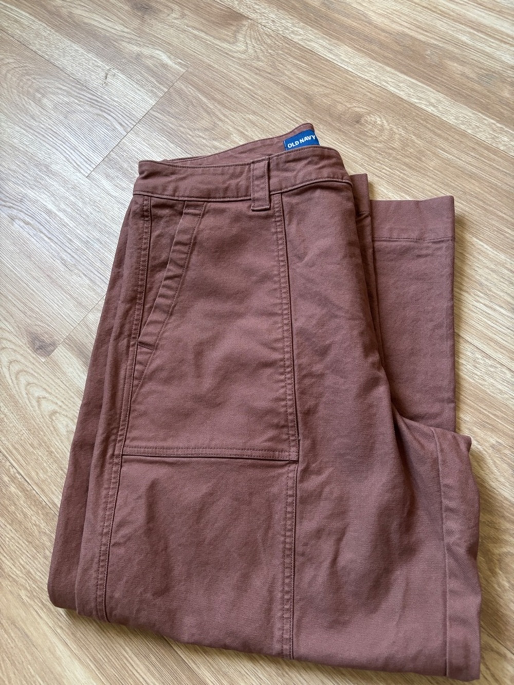 Old Navy Men's Rust Brown Utility Chinos